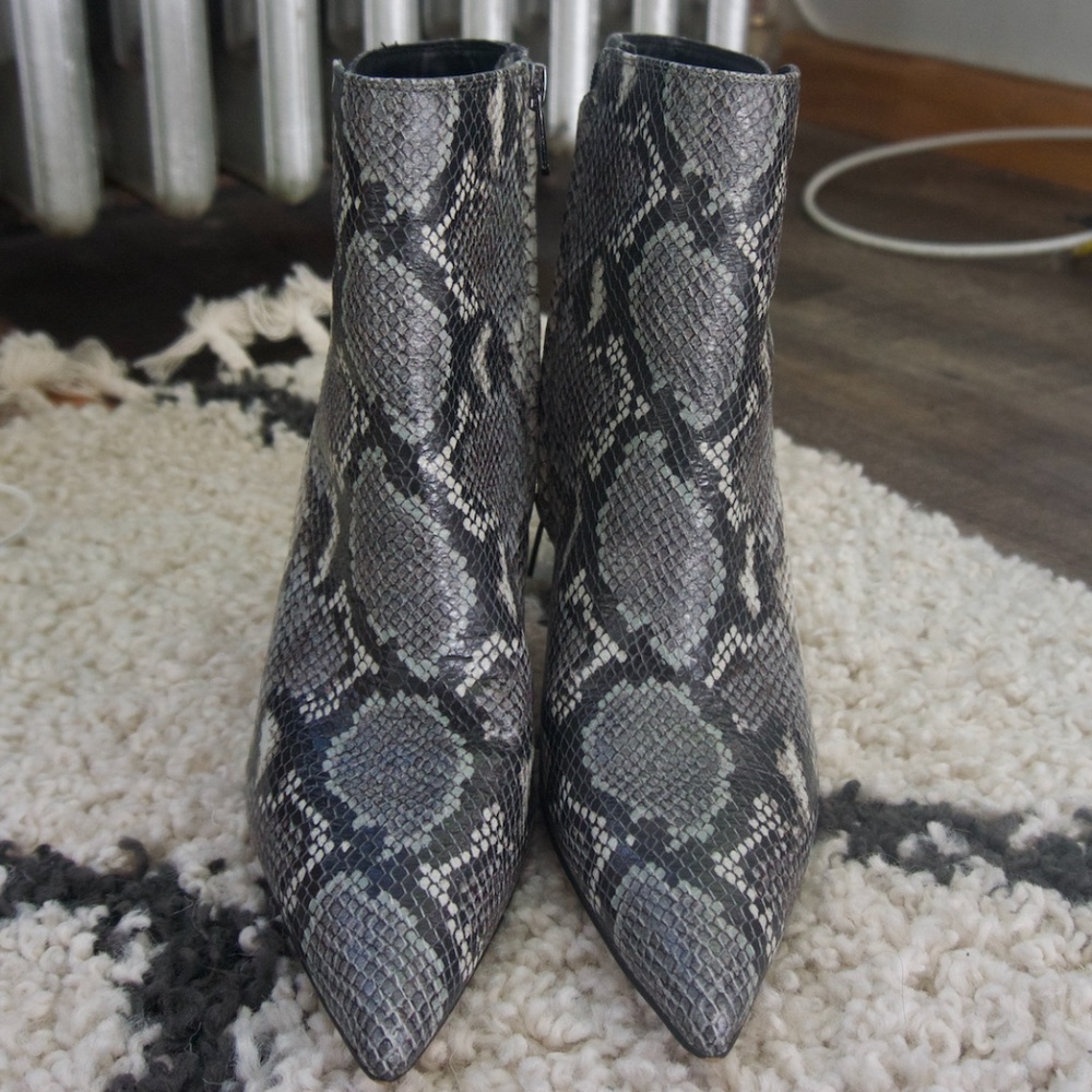 Sam Edelman Snakeskin Boots